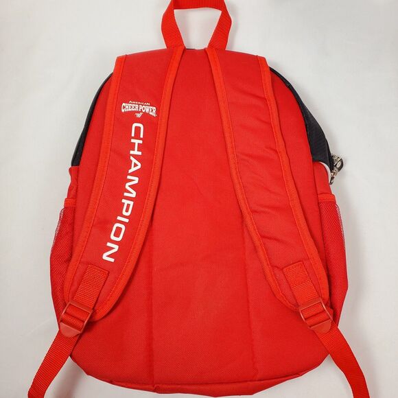American Cheer Power Champion Backpack Cheerleader Competition Red Girls Gear - Picture 3 of 9